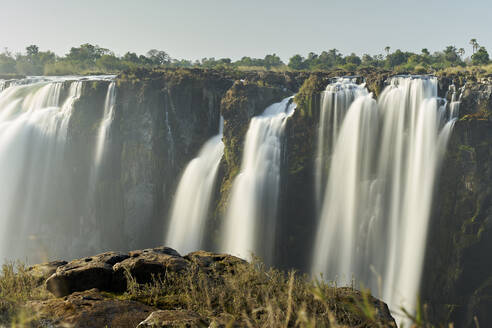 Blick auf die Victoriafälle, Simbabwe - VEGF00869