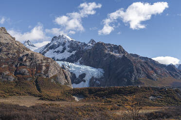 Piedras Blancas glacier in autumn, El Chalten, Santa Cruz Province, Argentina, South America - RHPLF13146