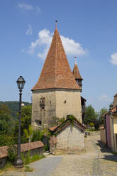 Shoemaker's Tower, Sighisoara, UNESCO World Heritage Site, Mures County, Transylvania Region, Romania, Europe - RHPLF13233