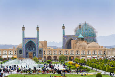 Masjed-e Imam Moschee, Maydam-e Iman Platz, UNESCO Weltkulturerbe, Isfahan, Iran, Naher Osten - RHPLF13268