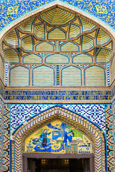 Door, Holy Savior (Vank) Armenian Cathedral, Esfahan, Iran, Middle East - RHPLF13274