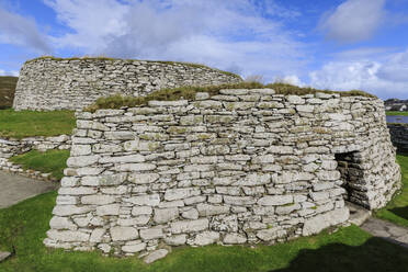 Clickimin Broch and Blockhouse, Fort aus der Eisenzeit, Clickimin Loch, Central Lerwick, Shetland-Inseln, Schottland, Vereinigtes Königreich, Europa - RHPLF13280