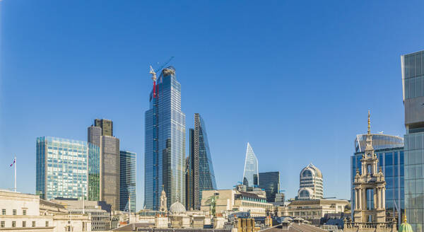 Skyline der Stadt London, London, England, Vereinigtes Königreich, Europa - RHPLF13372