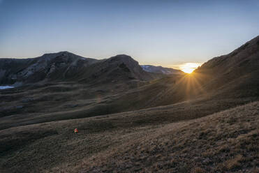 Sunset in the Maroon Bells-Snowmass Wilderness - CAVF71919