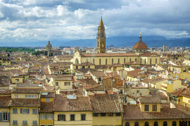 Basilica di Santo Spirito im Viertel Oltrarno, Florenz (Firenze), Toskana, Italien - CAVF72204