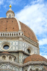 Giottos Campanile am Dom von Florenz (Duomo di Firenze), Florenz (Firenze), Toskana, Italien - CAVF72205