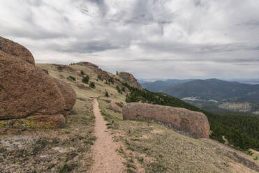 Pfad in der Lost Creek Wilderness - CAVF72243