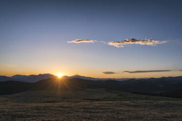 Sonnenuntergang in der Buffalo Peaks Wilderness - CAVF72248