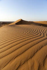 Sand dunes, Wahiba Sands desert, Oman - ISF23444