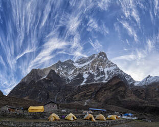 Dhaulagiri I, Italian Base Camp, Dhaulagiri Circuit Trek, Himalaya, Nepal - ALRF01631