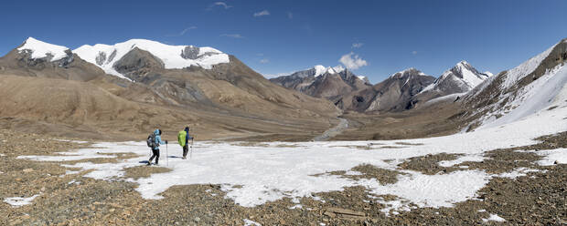 Hidden Valley, Sechi Lek, Dhampus Peak, Dhaulagiri Circuit Trek, Himalaya, Nepal - ALRF01663