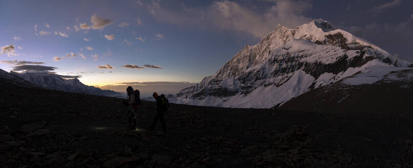 Dhaulagiri-Rundwanderung, Dhampus-Gipfel, Himalaya, Nepal - ALRF01671