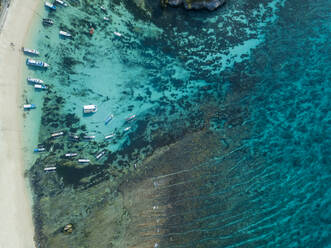 Indonesia, Bali, Aerial view of Lembongan island - KNTF03837