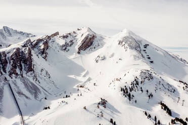 Österreich, Kärnten, Salzburger Land, Obertauern im Winter - DAWF01037