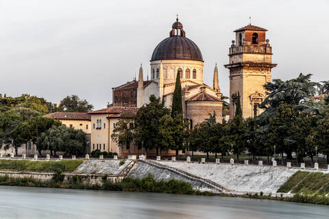 Italien, Venetien, Verona, San Giorgio in Braida, lizenzfreies Stockfoto
