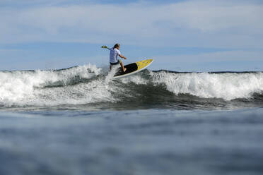 SUP-Surfer, Bali, Indonesien - KNTF03883