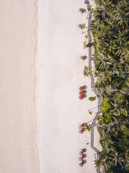 Indonesien, Bali,Luftaufnahme von Nusa Dua Strand - KNTF03934