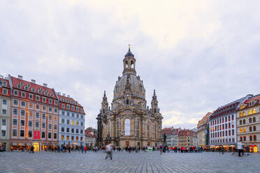 Germany, Saxony, Dresden, Frauenkirche exterior - PUF01823