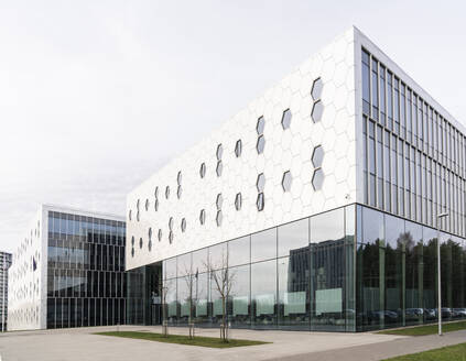 Exterior of a modern building, Vilnius, Lithuania - AHSF01746