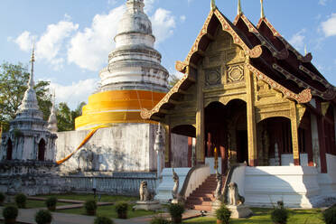 Außenansicht des Wat Chiang Man gegen den Himmel - CAVF72526