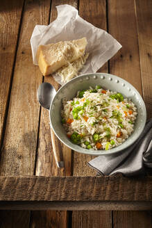 Italian Risi e bisi rice with peas - DREF00017