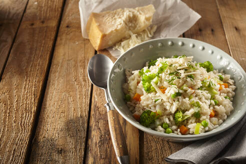 Italian Risi e bisi rice with peas - DREF00018