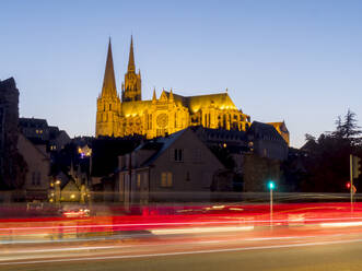 Kathedrale von Chartres, UNESCO-Weltkulturerbe, Chartres, Eure-et-Loir, Frankreich, Europa - RHPLF13388