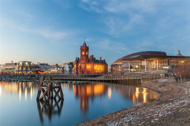 Cardiff Bay, Cardiff, Wales, Vereinigtes Königreich, Europa - RHPLF13483