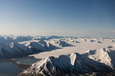 Luftaufnahme von Spitzbergen, Svalbard Inseln, Norwegen - ISF23557