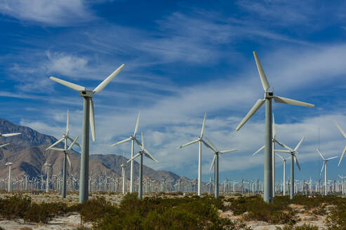 Windpark, Palm Springs, Kalifornien, USA - ISF23602