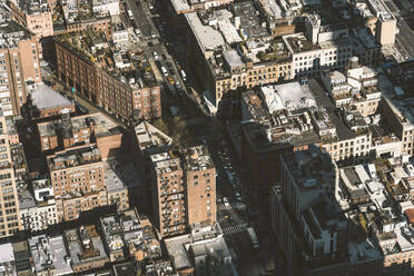 USA, New York, New York City, Luftaufnahme von Manhattan - DAMF00254
