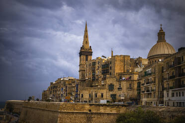 Malta, Valletta, Altstädter Gebäude - ABOF00453