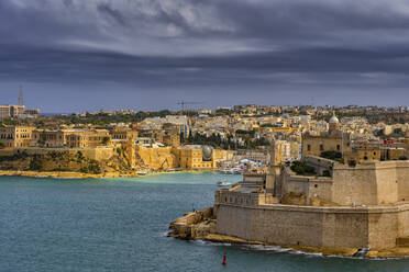 Malta, Birgu, Fort St. Angelo und Grand Harbour - ABOF00461
