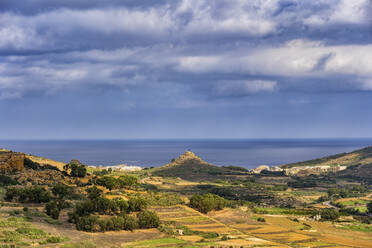 Malta, Landschaft der Insel Gozo im Mittelmeer - ABOF00501