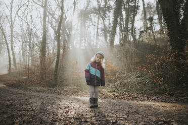 Girl during forest walk - DWF00542