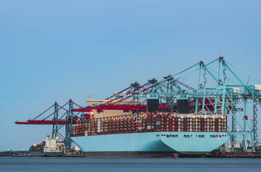 Cargo ship in port - JOHF05302