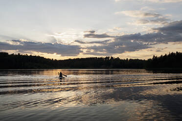 Sunset at lake - JOHF05341