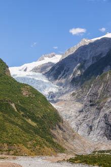 Neuseeland, Westland District, Franz Josef, Blick auf den Franz Josef Gletscher - FOF11451