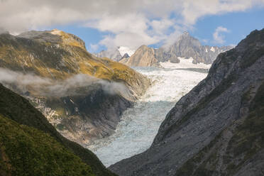 Neuseeland, Blick auf den Fox Glacier - FOF11462