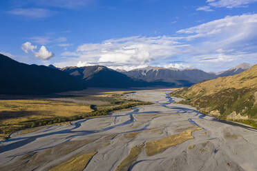 Neuseeland, Blick auf den Waimakariri-Fluss im Arthurs Pass National Park - FOF11531