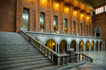 Rathaus von Stockholm, Stockholm, Schweden - JOHF05841