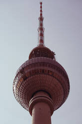 Low angle view of Television Tower, Berlin, Germany - FSIF04608