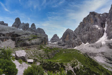 Italien, Dolomiten, Trentino, Rendena-Tal, Brenta-Massiv - LOMF00968