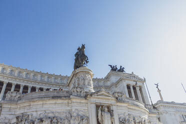 Italy, Rome, Low angle view of Victor Emmanuel II Monument - MMAF01228