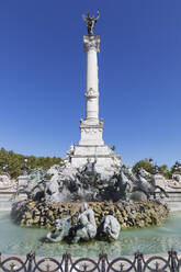 Frankreich, Gironde, Bordeaux, Monument aux Girondins-Brunnen - GWF06381