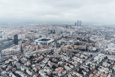Madrid, Spanien Luftaufnahme der Stadt - OCMF01029