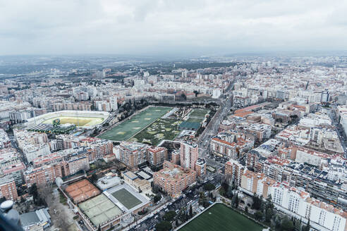 Madrid, Spanien Luftaufnahme der Stadt - OCMF01030
