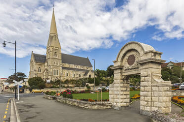 Ozeanien, Neuseeland, Südinsel, Südland, Otago, Oamaru, Park and Saint Lukes Anglican Church - FOF11640