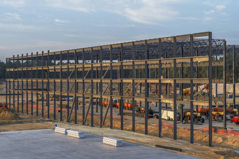 Construction of a Commercial Building in Stone Mountain, Georgia - CAVF73711