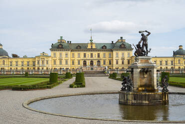 Ansicht von Schloss Drottningholm, Drottningholm, Schweden - JOHF06698